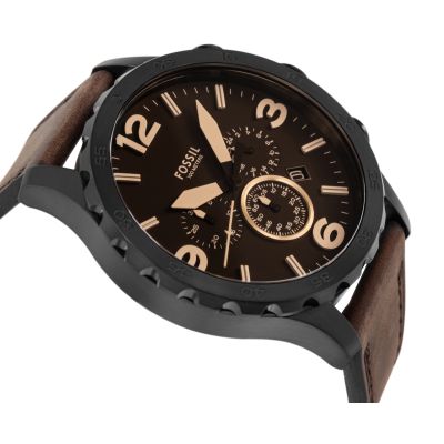 3. FOSSIL Nate JR1487 Men's Watch + BOX
