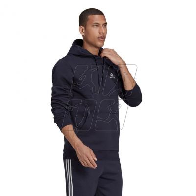 3. Adidas Essentials Fleece Hoodie M H12216