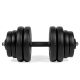 8. VIRTUFIT ADJUSTABLE DUMBBELL - VINYL - 15 KG