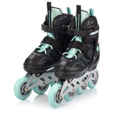 8. Meteor M 34-37 Urbo Roller Skates Black/Mint