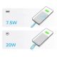 8. Cuktech CP132ML 10000 mAh Magnetic Power Bank - White