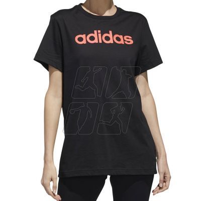 3. Adidas Essentials Linear Loose Tee W GL6333