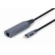 3. GEMBIRD USB-C to LAN RJ-45 1GB Adapter with Cable