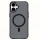 4. 3mk Smoke MagCase with MagSafe for iPhone 16 - semi-transparent