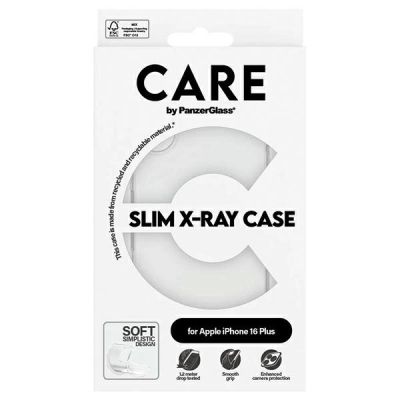 4. CARE by PanzerGlass X-Ray Soft Basic Case iPhone 16 Plus 6.7" transparent 1443