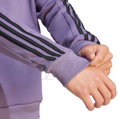7. adidas Essentials Fleece 3-Stripes 1/4-Zip M Sweatshirt IJ8912
