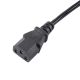 5. Akyga AK-PC-05A Cable (Hybrid C/E/F (CEE 7/7) M - C13 M standard; 5m; black)