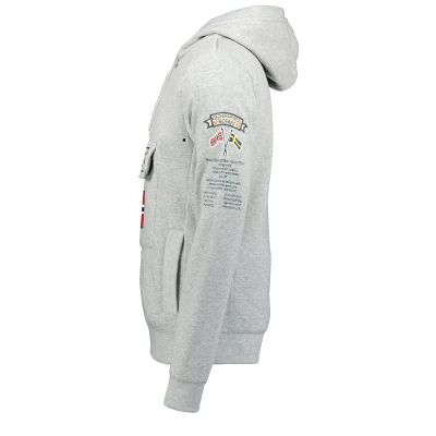 4. Men’s Sweatshirt Geographical Norway GYMCLASS BGREY DB GTX MEN 054 (WW2844H/GN-BLENDED GREY)