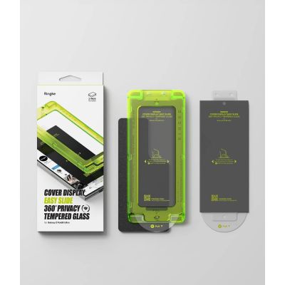 10. Ringke Easy Slide Privacy 360 2-Pack Tempered Glass for Samsung Galaxy Z Fold 8 Ultra