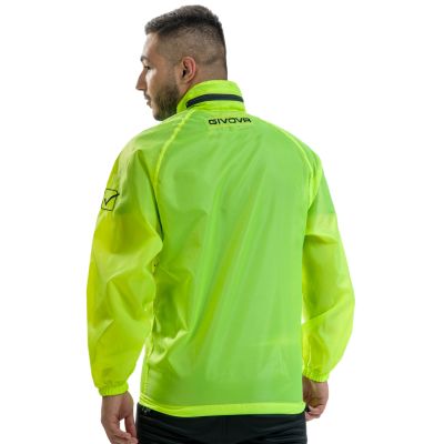 9. Givova Rain Basico Fluo jacket RJ001 0019