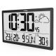 32. GREENBLUE LCD WALL CLOCK EXTRA LARGE, TEMPERATURE, DATE GB218