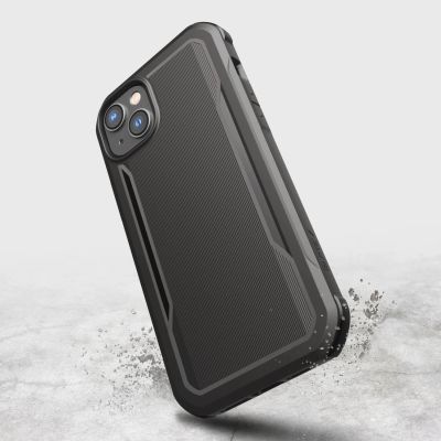 8. Raptic X-Doria Fort Case iPhone 14 Plus with MagSafe armored cover black