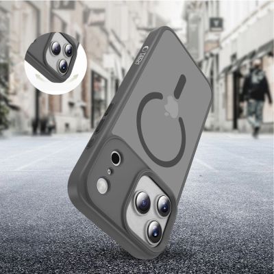 6. Tech-Protect MagMat MagSafe Case for iPhone 17 Pro Max - Gray