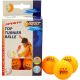 4. BEST SPORTING TOURNAMENT TABLE TENNIS BALLS 3 STARS 6 PCS ORANGE