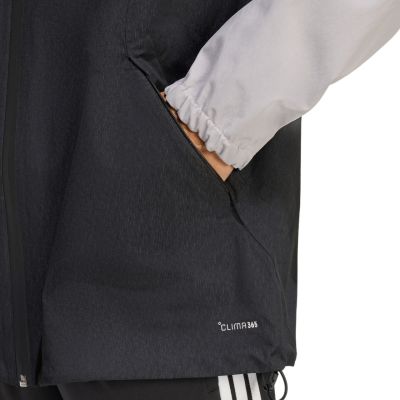5. adidas Tiro 26 Rain Men’s Jacket, Black, JJ2969