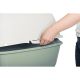 3. ROTHO Bailey White and Green - Cat Litter Box