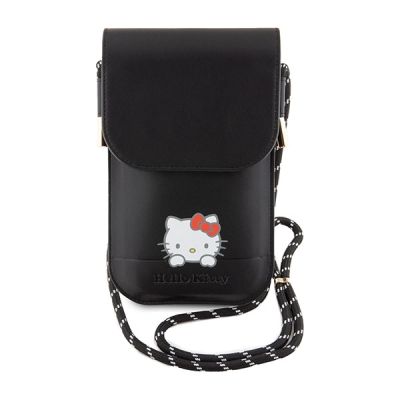 2. Hello Kitty Leather Daydreaming Cord bag - black