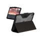 13. UAG Rugged Case for iPad 10.9 (10th Generation, 2022) - Plyo Black/Ice - Tablet Flip Case - Medical Grade - Ice Black - for Apple iPad 10.9" (10th Generation)