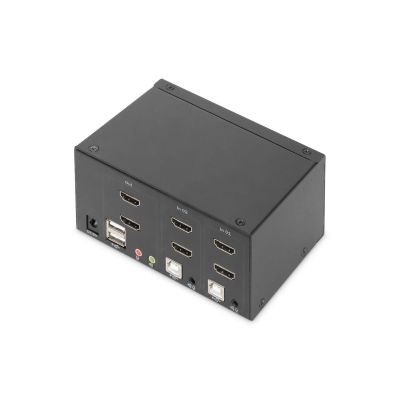 10. KVM Switch, 2-Port, Dual Display, 4K, HDMI