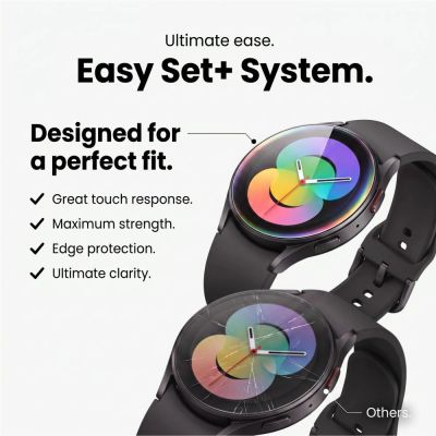 7. Tech-Protect Easy Set+ 2-Pack Tempered Glass for Samsung Galaxy Watch Ultra 40mm