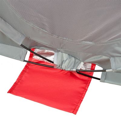 6. NILS CAMP NC3142 Self-Placing Beach Tent Red-Gray