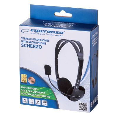 8. Esperanza EH102 headphones (black)