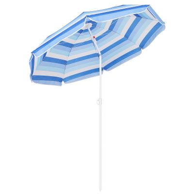 26. BEACH/BALCONY UMBRELLA 180CM BLUE LINE 1048819