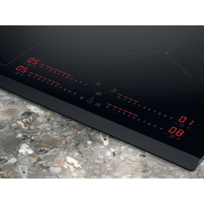 95. ELECTROLUX EIS62453 SaphirMatt induction hob 60 cm | SenseBoil | PowerBoost | timer | matt black | frameless