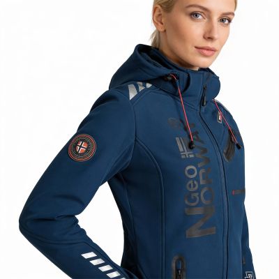7. Geographical Norway women's softshell jacket REINE ASSORT B EO LADY 007 NAVY / NAVY (WU8088F/GNO-MARINE / MARINE)