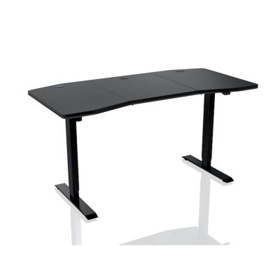 7. Nitro Concepts D16E Carbon Black 1600x800 Gaming Desk - Electrically Adjustable Height