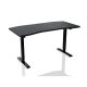 7. Nitro Concepts D16E Carbon Black 1600x800 Gaming Desk - Electrically Adjustable Height
