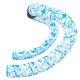 SUPACAZ SUPER STICKY SPLAT Wrap, White, Blue