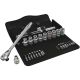 Set of keys and bits + Zyklop Metal ratchet 1/2'' 28 pieces