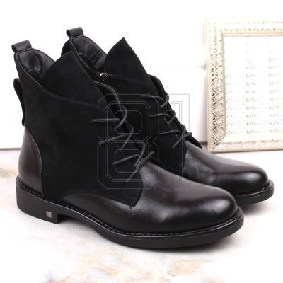12. Insulated flat ankle boots Potocki W WOL88C black