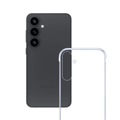 3. 3mk Just20g Clear Case for Samsung Galaxy S25 - transparent