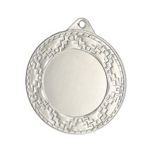 General silver medal with space for a sticker