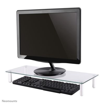 6. Neomounts NSMONITOR10 Laptop Stand Transparent