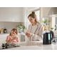 13. ELDOM CORDLESS KETTLE C185C TRIPO BLACK 1000W 0.8 L, BPA-FREE, INSULATED