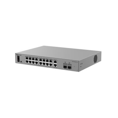 3. POE SWITCH RG-ES220GS-P-V2, 16-PORT + 2X UPLINK + 2X SFP REYEE