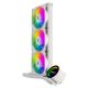 5. Xilence XC998 Computer Cooling System, Processor, Liquid Cooling Kit, 12 cm, White, 1 pc