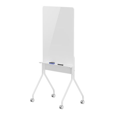 16. ERGO OFFICE MOBILE DRY-ERASE BOARD, VERTICAL ORIENTATION, WHITE, SINGLE-SIDED, WITH SHELF, BOARD DIMENSIONS 1190X790MM ER-3
