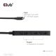 7. CLUB3D CSV-1553 USB Type-C Hubs and Concentrators, Black