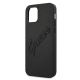 6. Guess Saffiano Vintage Script Case for iPhone 12 Pro Max 6.7" - Black