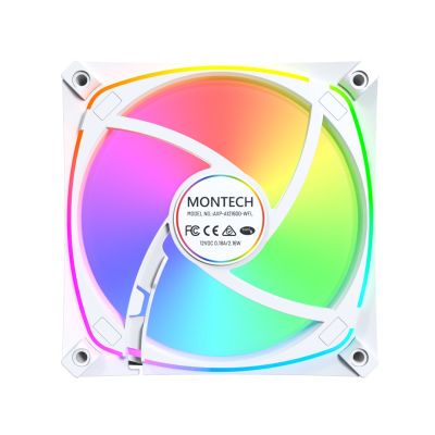 5. Montech AX120 PRO Computer Case Fan 12 cm White 3 pcs.