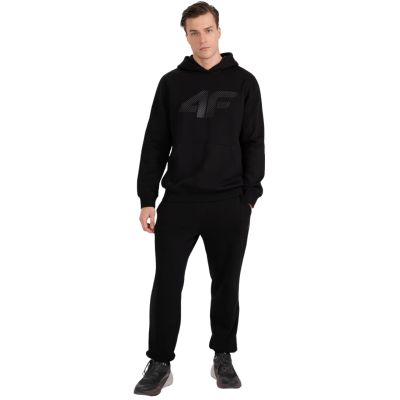 8. Men's sweatshirt 4F M1766 deep black 4FWMM00TSWSM1766 20S