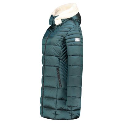 4. Geographical Norway CARENNE DGREEN DB LADY 0116 Women's Parka (WZ5516F/GN-DARK GREEN)