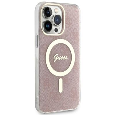 4. Guess 4G MagSafe case for iPhone 14 Pro Max - pink