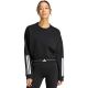 7. Women's adidas Hyperglam sweatshirt black KB3677