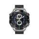 5. VELTORI VT100-1 Smartwatch + Black Silicone Strap + Black Eco Leather