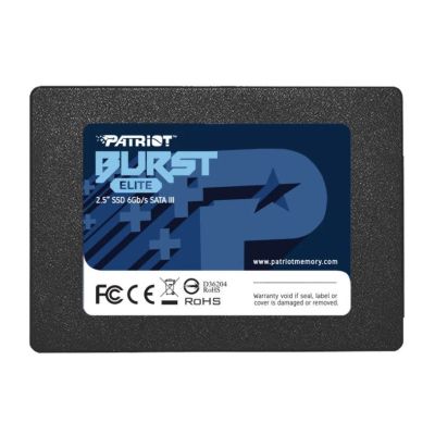2. PATRIOT BURST ELITE 480GB SATA 3 2.5INCH SSD